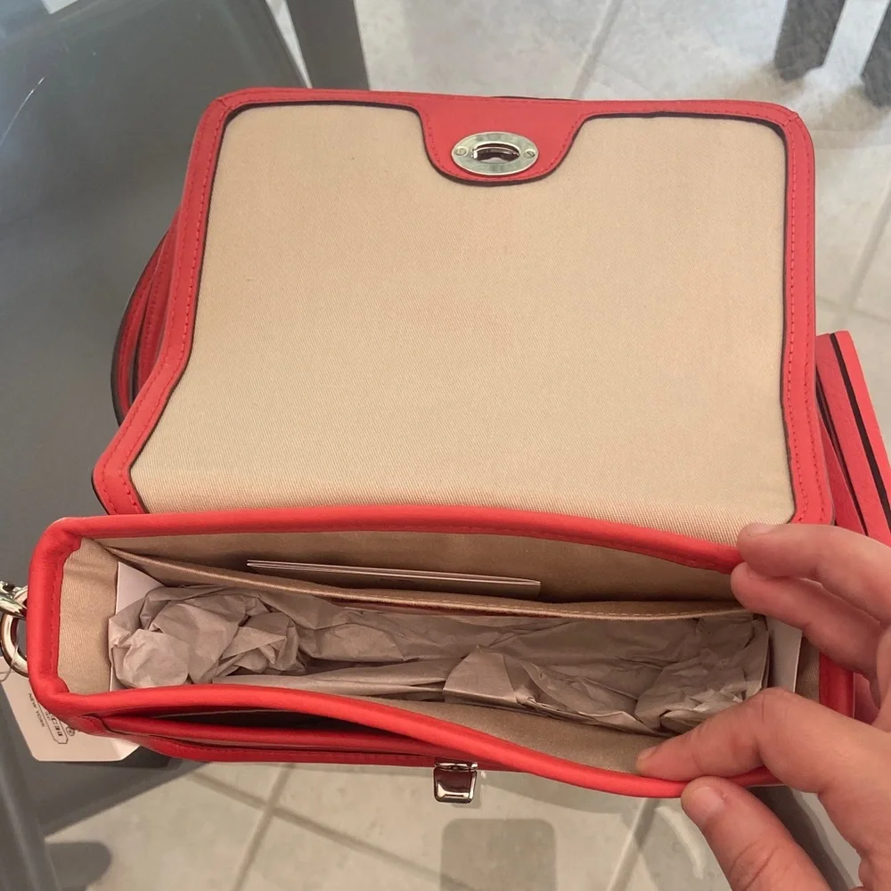 Coach sleek coral